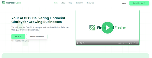 Financial Fusion – On-Demand AI CFO