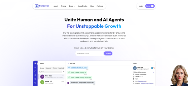 Runday.ai – AI Agent Sales Assistant